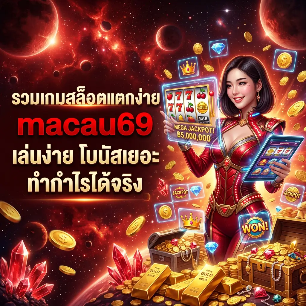 macau69 เกมสล็อตออนไลน์ แตกง่ายได้เงินจริง